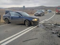 DN 2 F accident, Bacău , victime Ultima oră: Circulație oprită între Bacău și Vaslui (DN 2F), la Hârșoveni, din cauza unui accident între două mașini