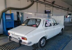 Dacia “ Egreta” i-a impresionat și pe lucrătorii de la RAR Vaslui